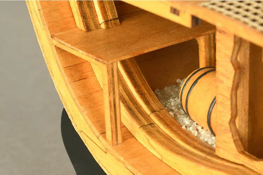 Artesania Latina 1/72 HMS Victory Cross-Section Scaled Wooden Model Kit image 90573