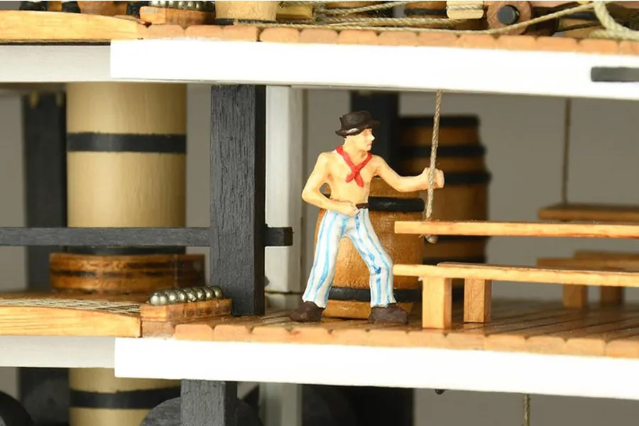 Artesania Latina 1/72 HMS Victory Cross-Section Scaled Wooden Model Kit image 90574