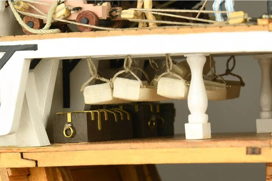 Artesania Latina 1/72 HMS Victory Cross-Section Scaled Wooden Model Kit image 90575