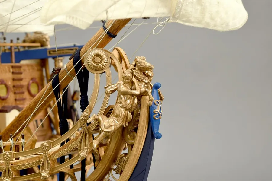 Artesania Latina 1/72 LE Soleil Royal Louis XIV&amp;#039;s Flagship with Figurines Scaled Wooden Model Kit image 90608