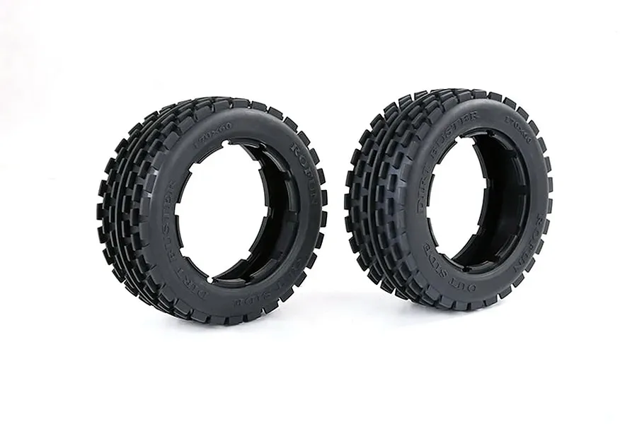 Rovan 4.7/5.5 Dirt Buster Gen.2 Front Buggy Tyres 2Pcs image 3