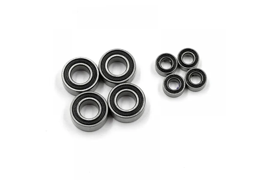 Yeah Racing Kyosho 1/8 Motorcycle Complete Rubber Shielded Bearing Set image 90665