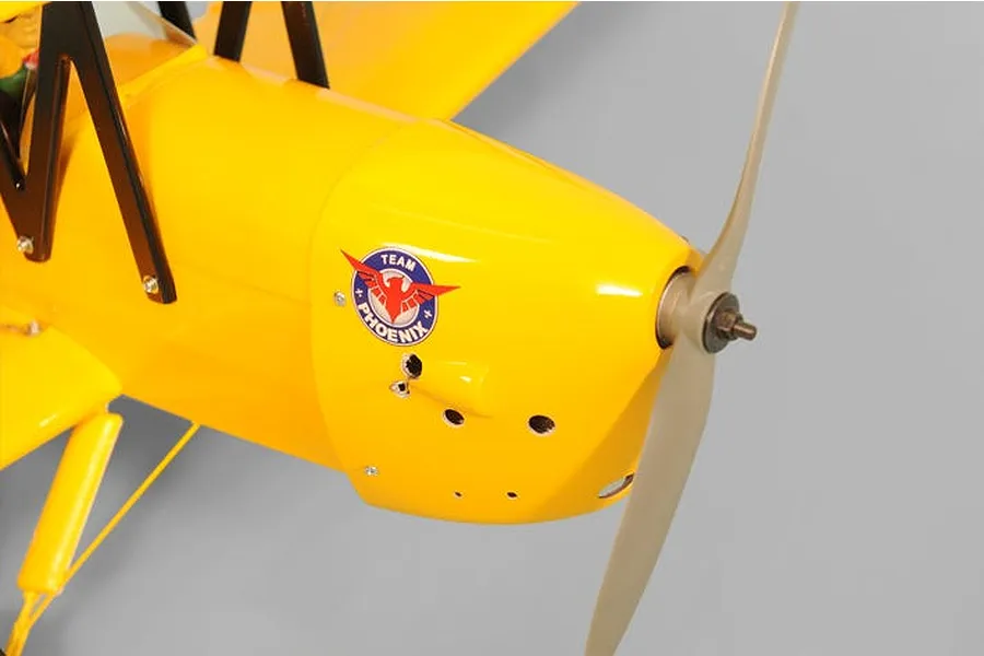 Phoenix RC Plane Tiger Moth 1.4m Warbird Kit - Yellow image 90672