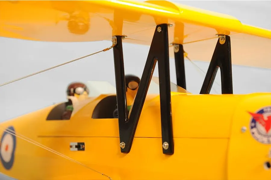 Phoenix RC Plane Tiger Moth 1.4m Warbird Kit - Yellow image 90674