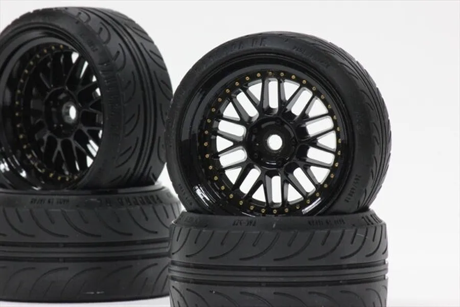 Pandora RC 2&amp;quot; (Offset 8) RWB M-1 Display Rims 2Pcs image 90758