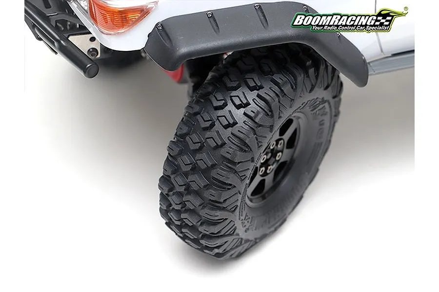 Boom Racing 1.9&amp;quot; Hustler XTreme MC2 Narrow Snail Slime Compound Crawler Tyres 2Pcs image 90790