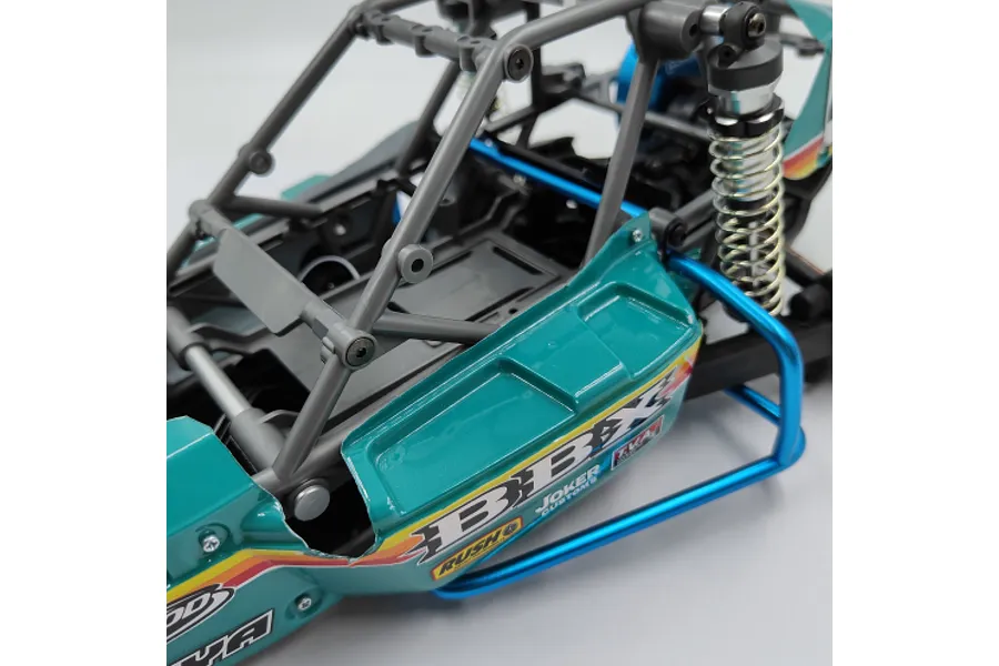 Yeah Racing Blue Aluminium Side Bumper image 3