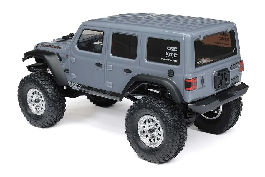 Axial SCX24 Jeep Wrangler JLU 4X4 RC Rock Crawler Electric 4WD 1/24 Scale RTR - Grey image 90892