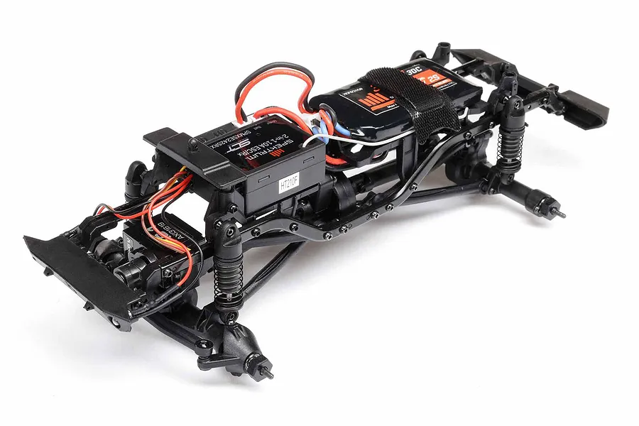 Axial SCX24 Jeep Wrangler JLU 4X4 RC Rock Crawler Electric 4WD 1/24 Scale RTR - Grey image 90897