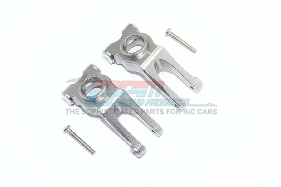 GPM Aluminium Rear Hubs 2Pcs - Grey Silver image 90931