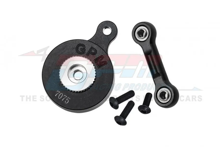 GPM Black Aluminium Direct Mount 23T Servo Saver image 90943