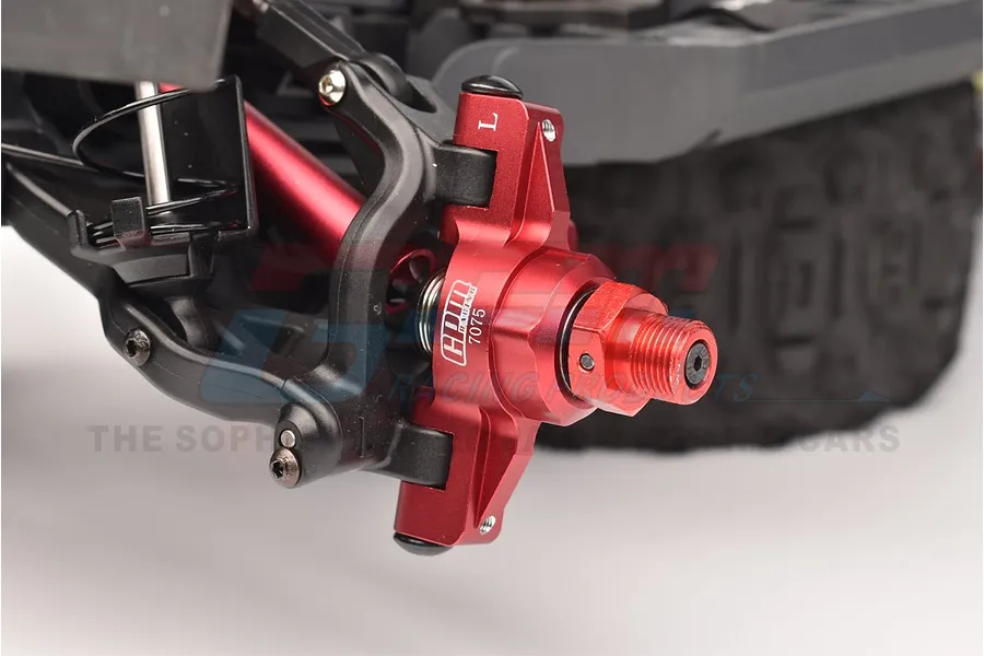 GPM Blue Aluminium Steering Hubs 2Pcs image 90947