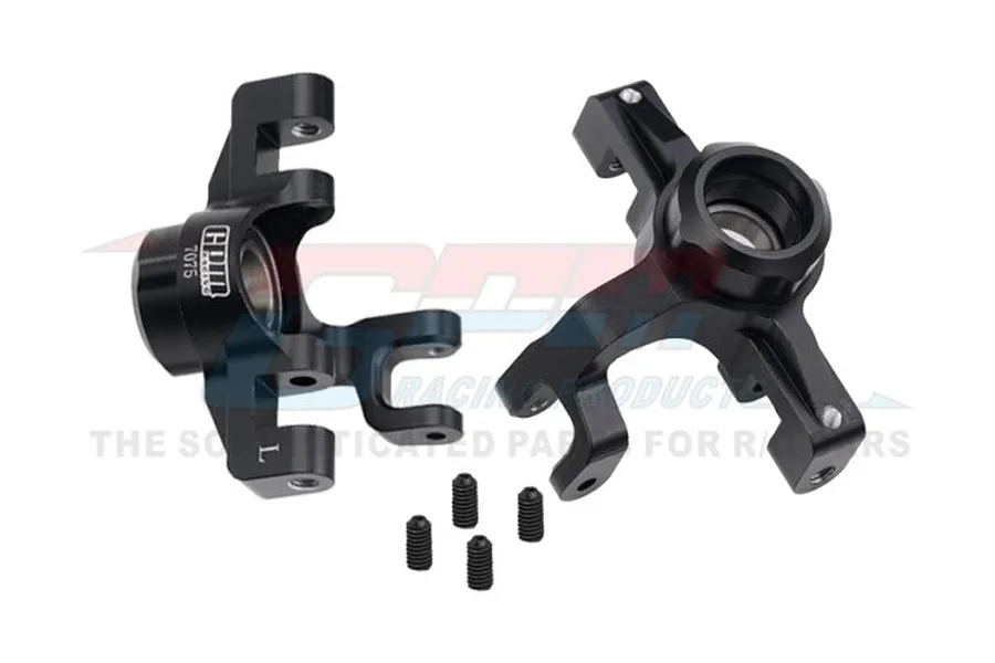 GPM Black Aluminium Steering Hubs 2Pcs image 90954