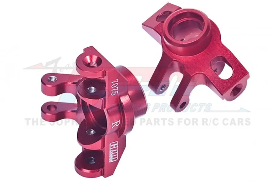 GPM Red Aluminium Rear Hubs 2Pcs image 90993