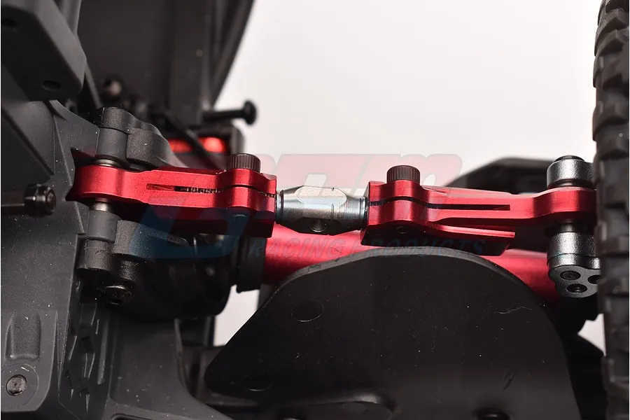 GPM Red Aluminium &amp;amp; Stainless Steel Rear Upper Links 2Pcs image 3
