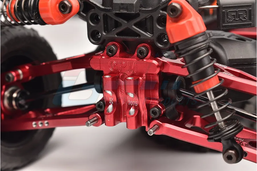 GPM Red Aluminium Rear Diff Cover image 91081