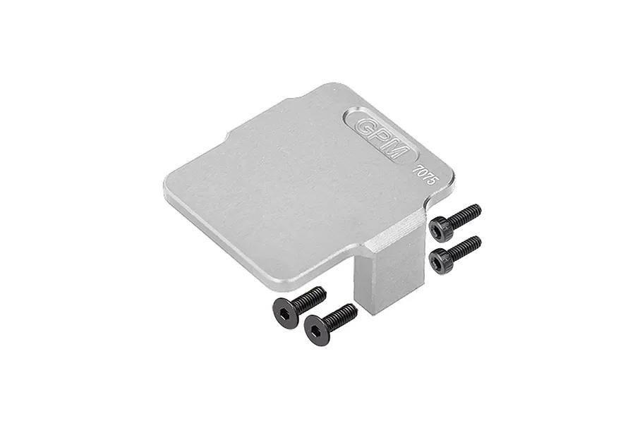 GPM Silver Aluminium Servo Mount/Radio Deck image 91092