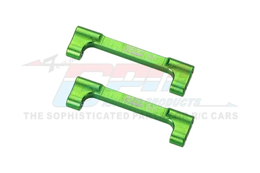 GPM Green Aluminium Crossbar/Shock Mounts 2Pcs image 91101