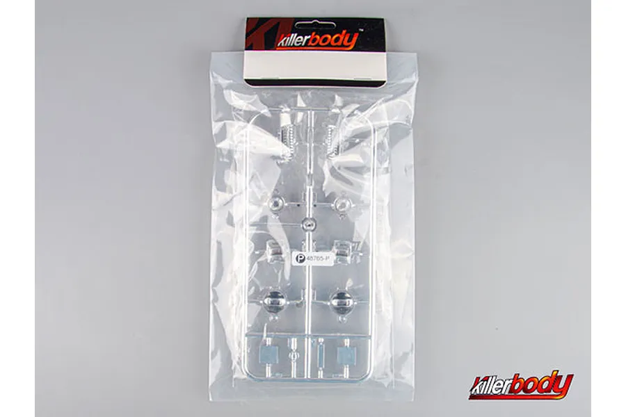 Killerbody 1/10 Chromed Parts Set image 2