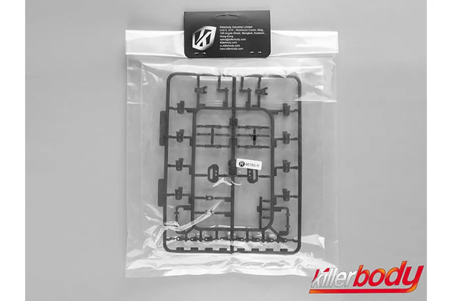 Killerbody 1/10 Hood &amp;amp; Door Upgrade Parts Set image 91148