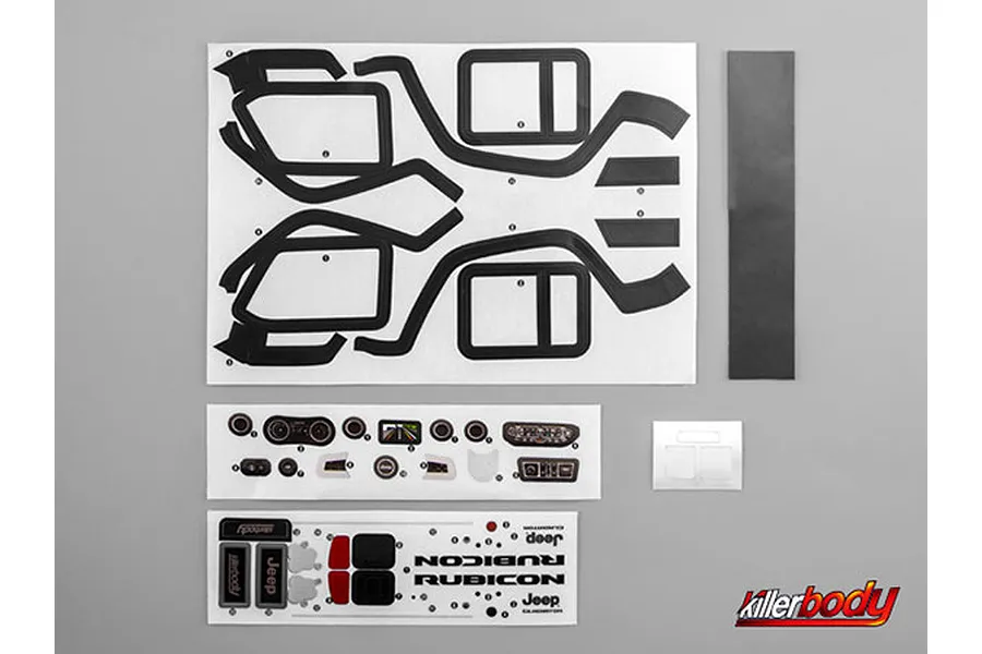 Killerbody 1/10 Decal Set image 91157