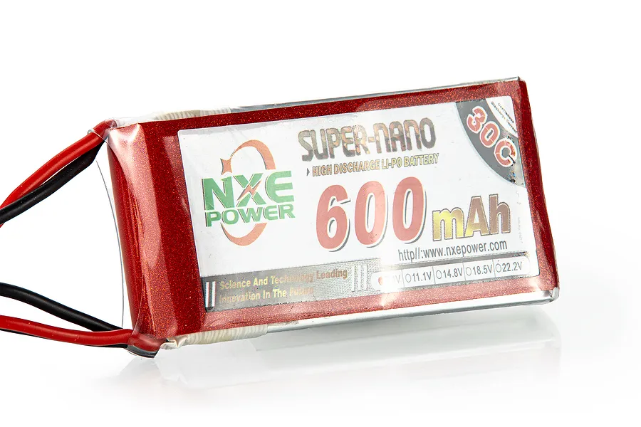 NXE 7.4V 600mAh 30C Soft Case LiPo Battery image 91239