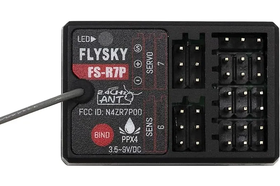 FlySky FS-R7P 2.4Ghz 7ch Micro Receiver image 91240