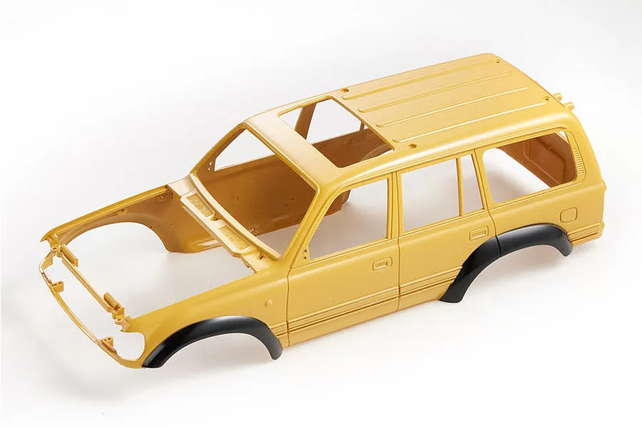 FMS Land Cruiser 80 Painted Body Shell - Yellow image 91250