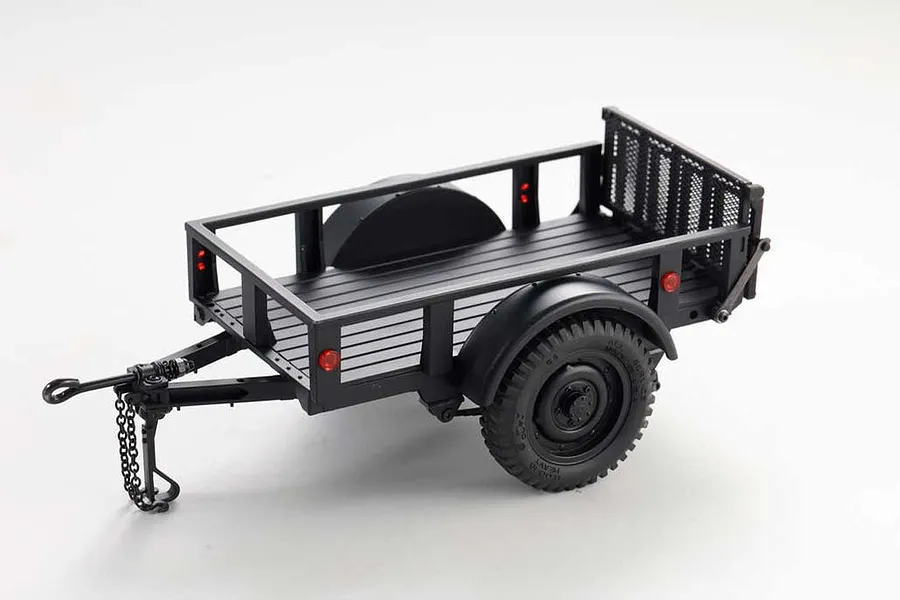 FMS 1/18 Black Utility Trailer - Set B image 91329