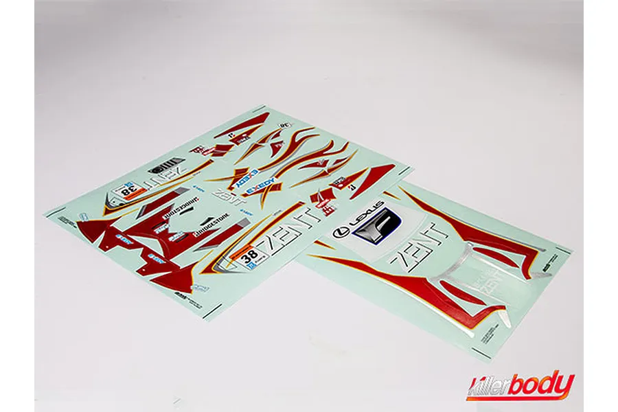Killerbody ZENT Decal Sheet image 91360