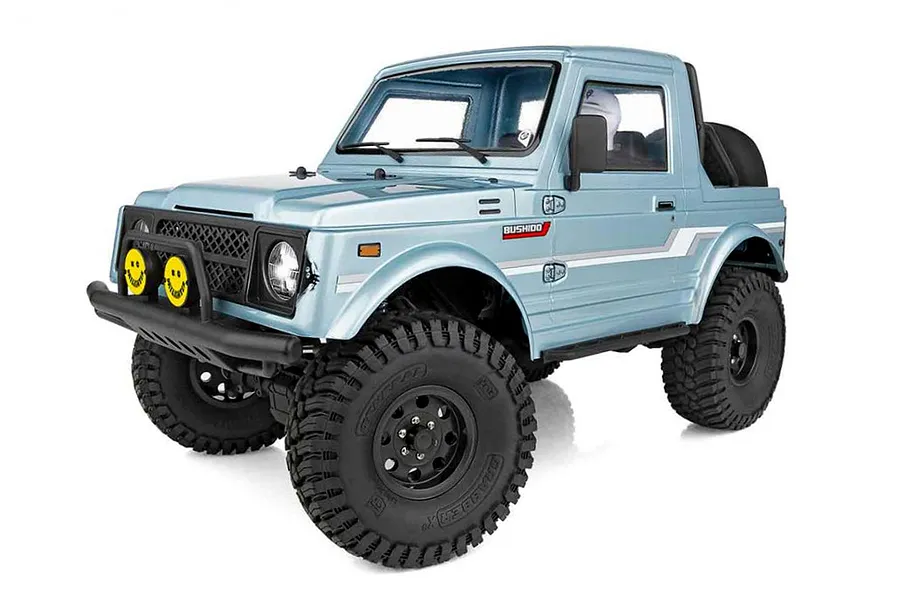 Element RC Enduro Bushido+ RC Rock Crawler Electric 4WD 1/10 Scale RTR - Blue image 91609