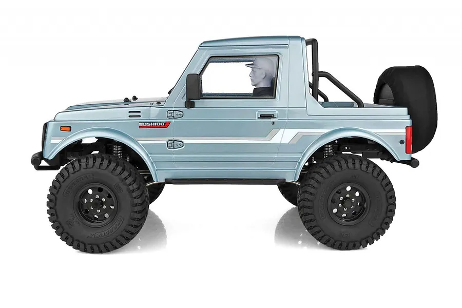 Element RC Enduro Bushido+ RC Rock Crawler Electric 4WD 1/10 Scale RTR - Blue image 91611