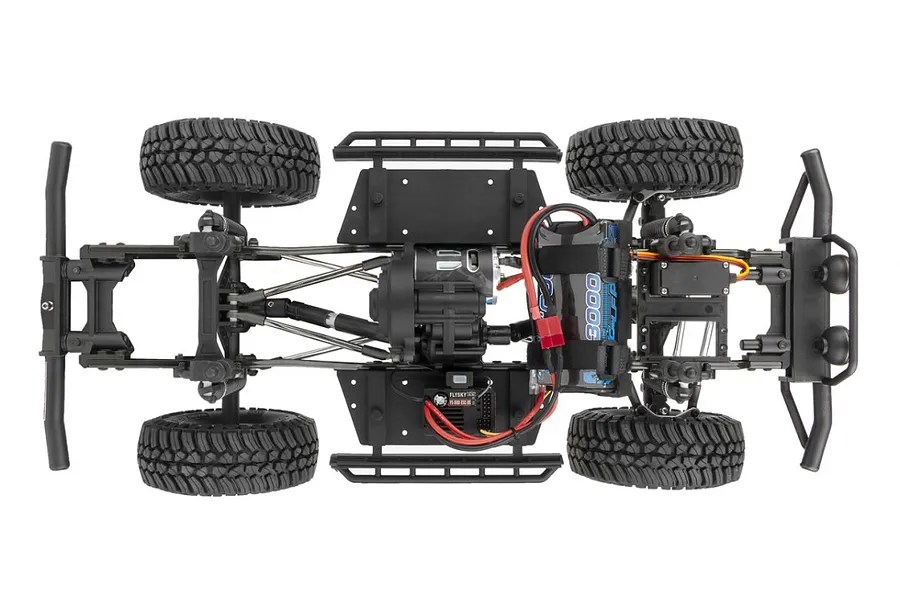 Element RC Enduro Bushido+ RC Rock Crawler Electric 4WD 1/10 Scale RTR - Blue image 91621