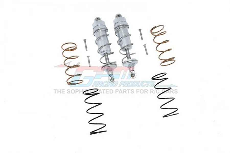 GPM Grey Aluminium 107mm Thickened Front Shocks Complete 10Pc Set image 91741