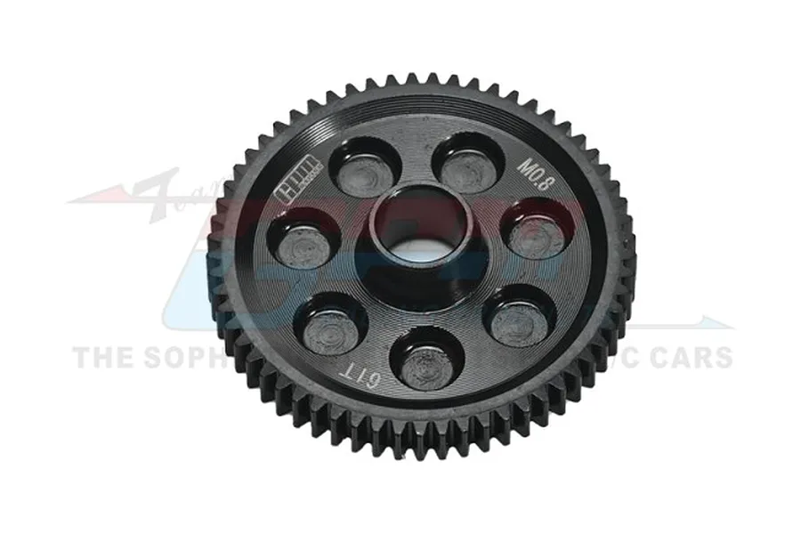 GPM Racing 4140 Carbon Steel 61T 32dp/0.8Mod Spur Gear image 91759