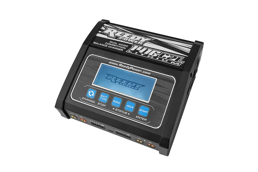 Reedy 1416-C2L Dual AC/DC Competition Smart Balance Charger w/ NiMH Ignitor Support image 91849