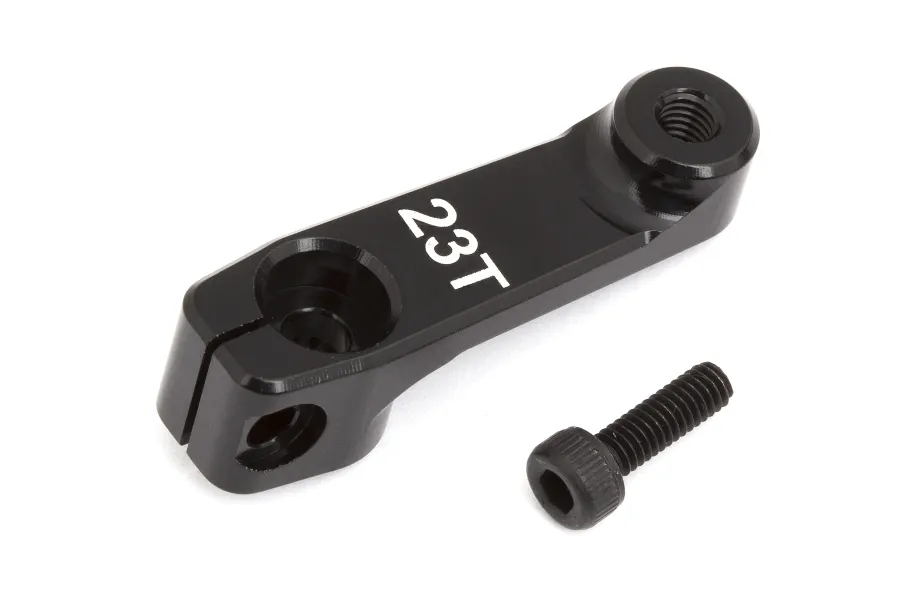 Factory Team Aluminium 23T Clamping Servo Horn - Gunmetal image 91891