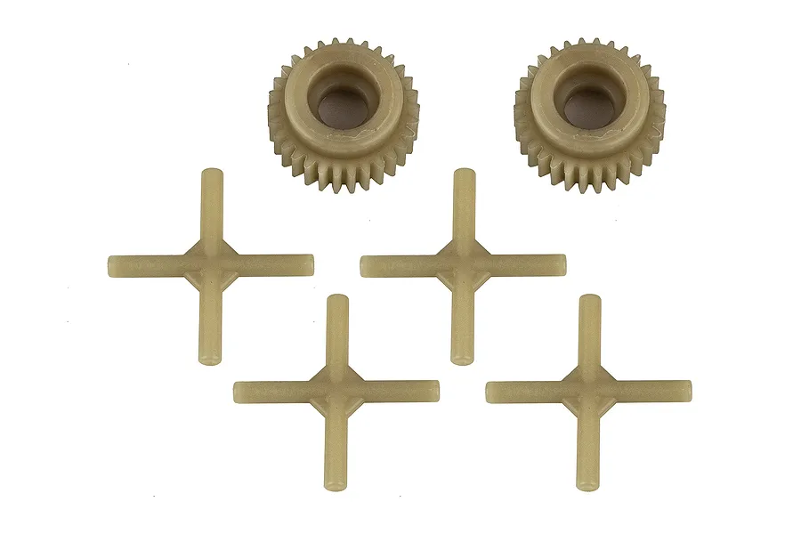 Team Associated 30T Drive Gear &amp;amp; Differential Cross Pin Set image 91900