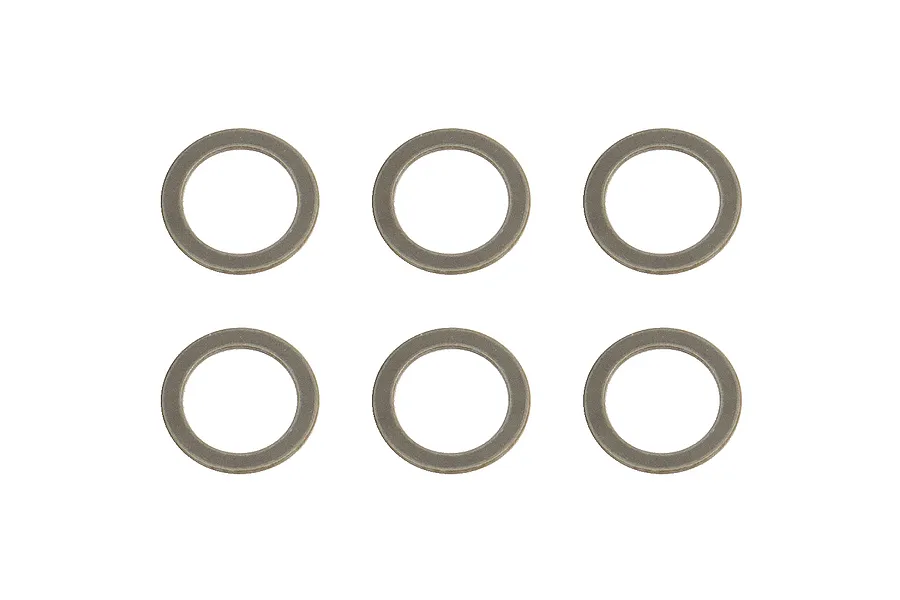 Team Associated 5x8x0.3mnm B74 Differential Pinion Gear Shims 6Pcs image 91910