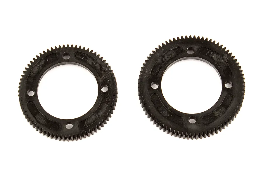 Team Associated 72T/78T 48dp/0.5Mod Spur Gears 2Pcs image 91911