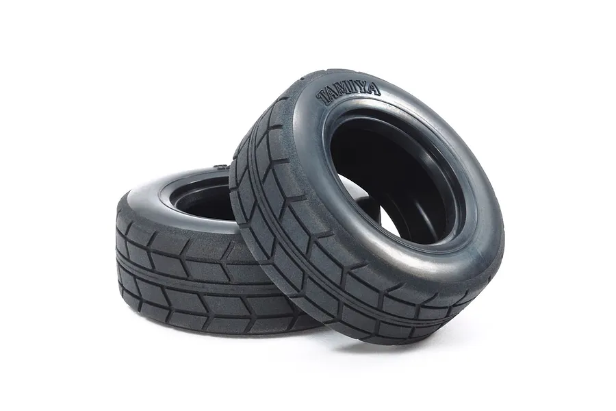 Tamiya 1.9&amp;quot; On Road Semi-Truck Tyres 2Pcs image 92022