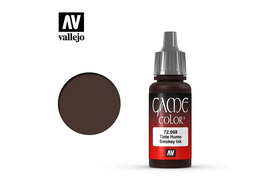 Vallejo Game Colour Smokey Ink Acrylic Paint 17ml image 92025
