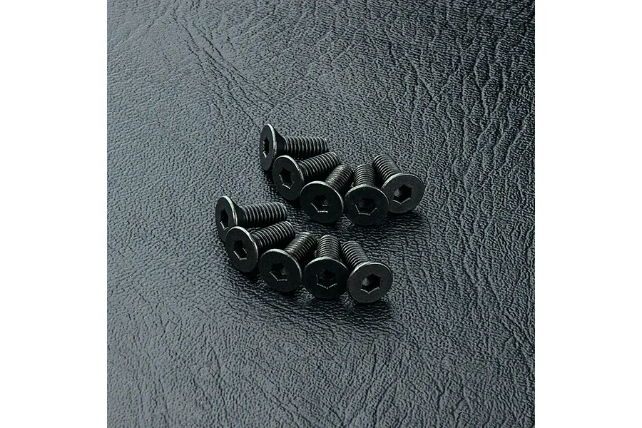 MST 3x8mm Fine Thread Countersunk Head Screws 10Pcs image 92031