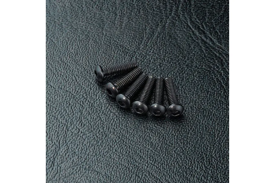 MST 2x8mm Coarse Thread Button Head Screws 6Pcs image 92040