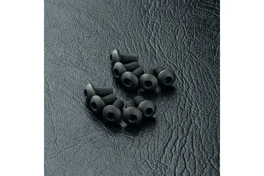 MST 3x6mm Fine Thread Button Head Screws 10Pcs image 92071