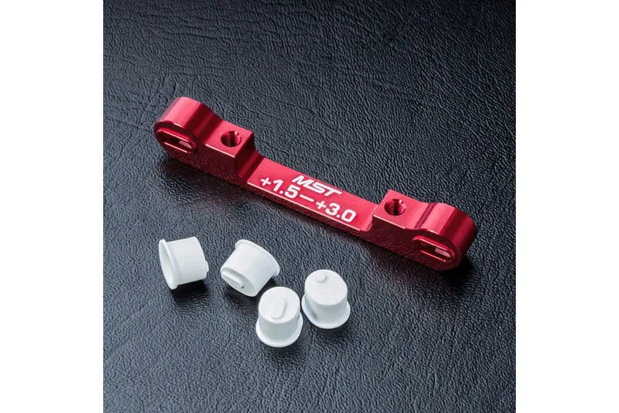 MST Red Aluminium Adjustable Suspension Pin Mount image 92145