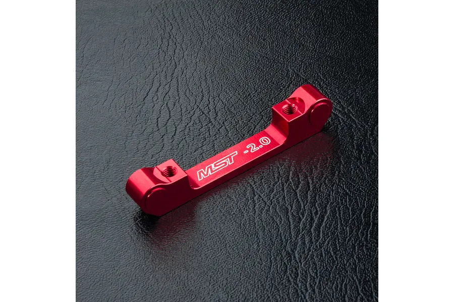 MST Red Aluminium (-2.0) Suspension Arm Mount image 92155