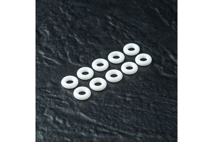 MST White High Smooth O-Ring 10Pcs image 92158