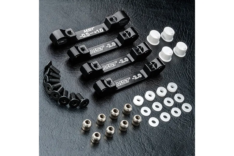 MST Black Aluminium Suspension Arm Mount Set image 92168