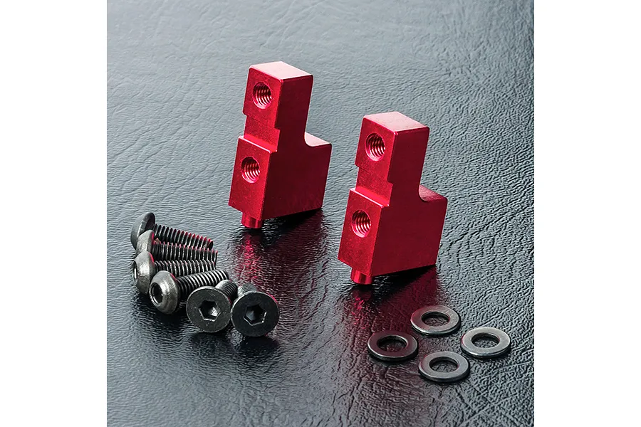 MST Red Aluminium Servo Mount image 92192